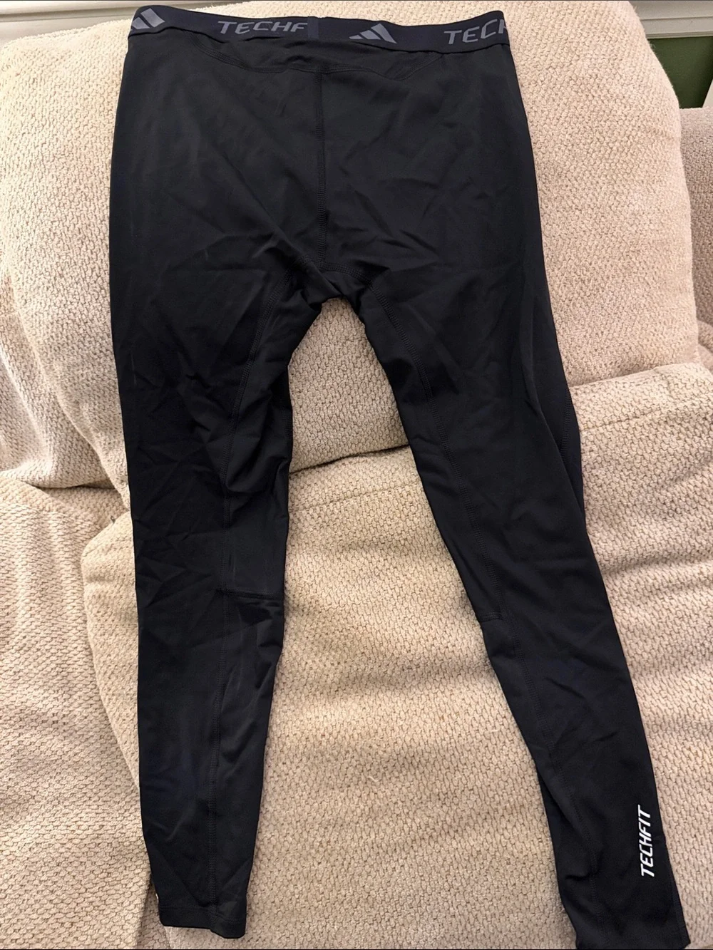 adidas Techfit Aeroready Men's Black tights, size L